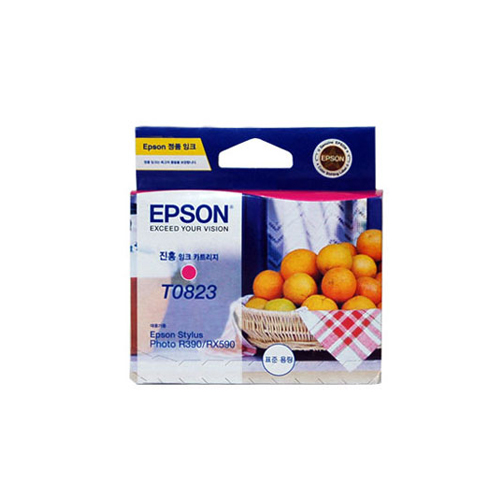 엡손 정품잉크 T112370(82N)/빨강