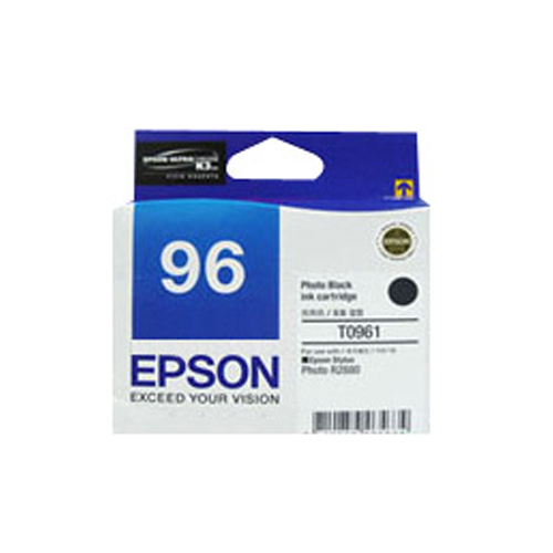 엡손 정품잉크 T096190/포토검겅