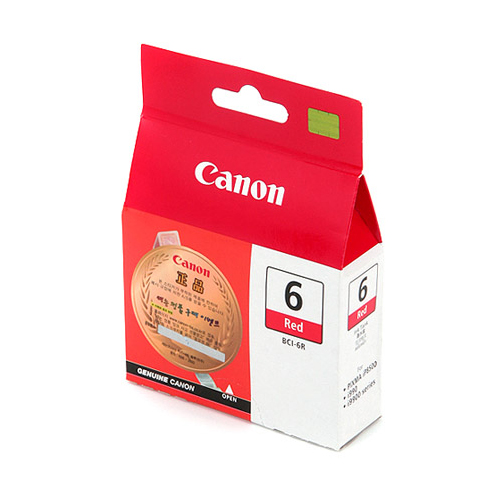 캐논 정품잉크 BCI-6R/빨강
