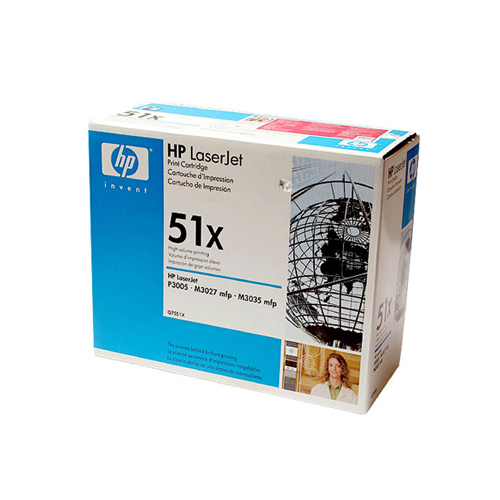 HP 정품토너 Q7551X/검정