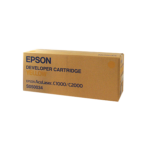 엡손 정품토너 S050034/노랑