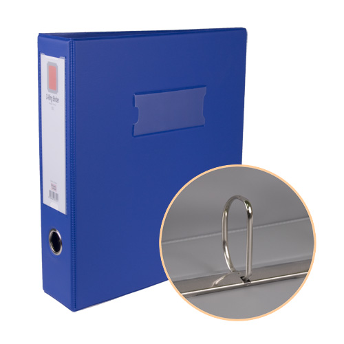 고주파 D링바인더 7㎝ 청색 