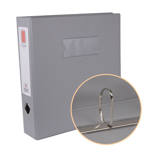 고주파 D링바인더 7㎝ 회색 
