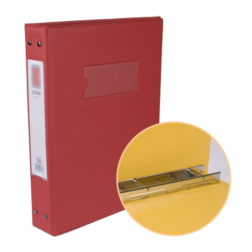 고주파 사다리바인더 5㎝ 적색 