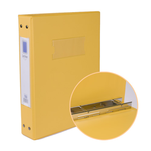 고주파 사다리바인더 5㎝ 노랑 