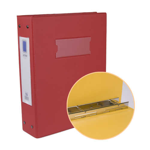 고주파 사다리바인더 7㎝ 적색 