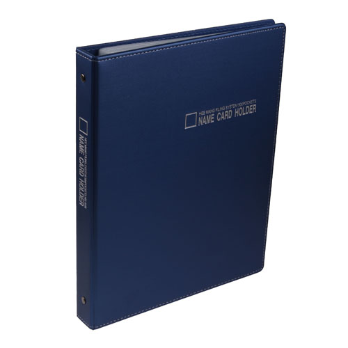 VIP미싱명함첩10단(청색) 500매