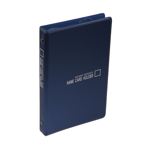 VIP미싱명함첩3단(청색) 150매