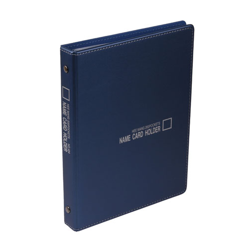 VIP미싱명함첩4단(청색) 200매