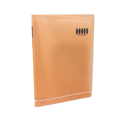 크리어화일10매(주황) 