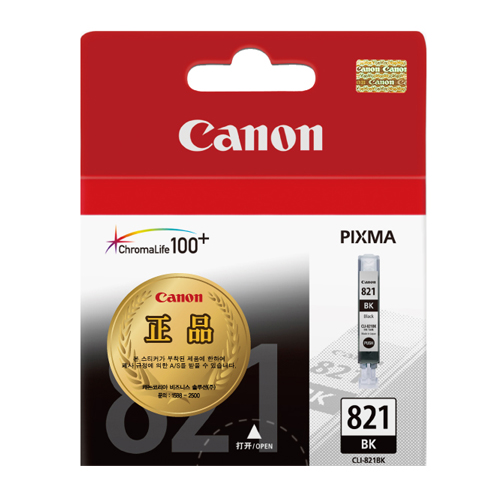 캐논 정품잉크 CLI-821BK/검정