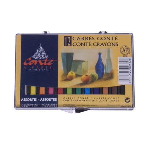 칼라스틱 고급 콘테 12색 12색