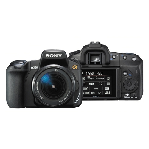 소니 디지털 카메라 A350 블랙