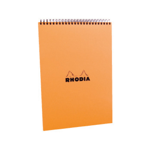 로디아스프링패드 격자(R16500)오렌지 148*210mm 80매 A5