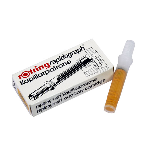 로트링 제도펜 리필(노랑) 제도펜 리필