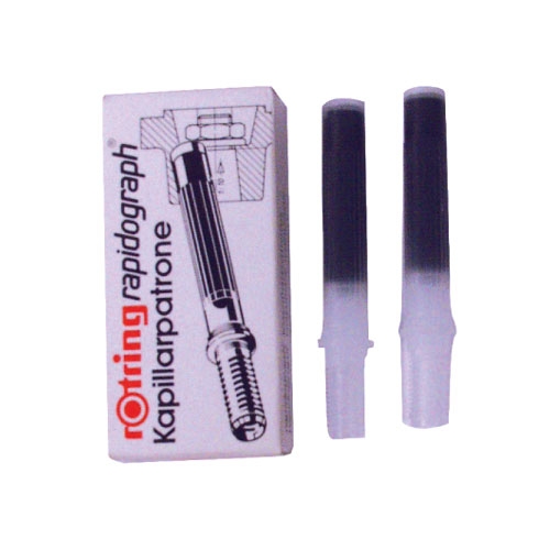 로트링 제도펜 리필(흑색) 제도펜 리필