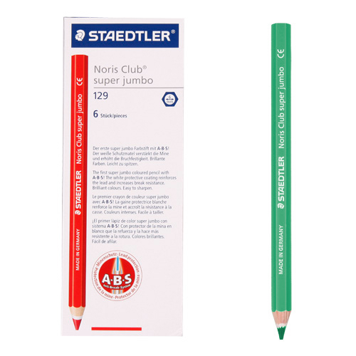 스테들러코끼리색연필(녹색) 129-5