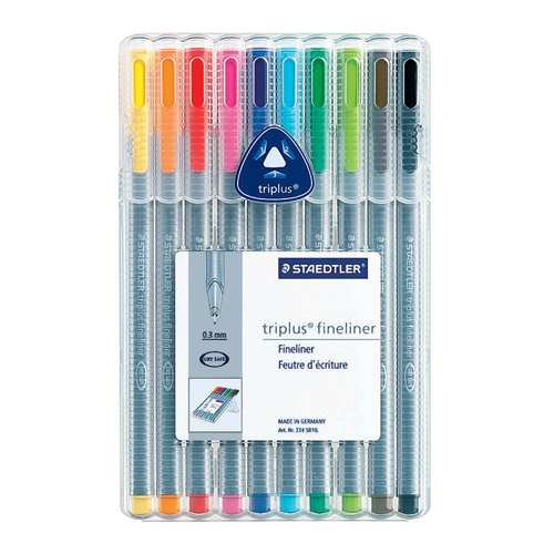 334 삼각 화인라이너 세트 10색세트 334 S