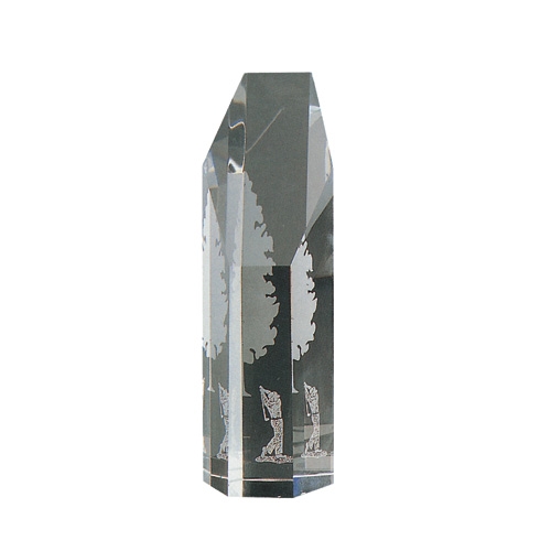 그린 크리스탈 트로피 8 * 7 * 25㎝ 8 * 7 * 25cm