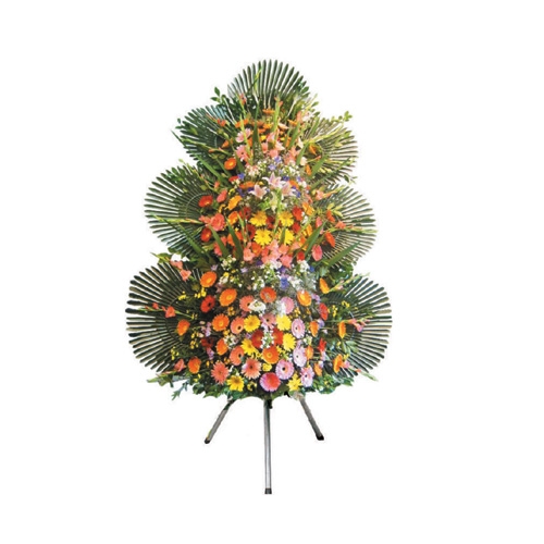 축하3단 화환(중) 중(240 * 100)