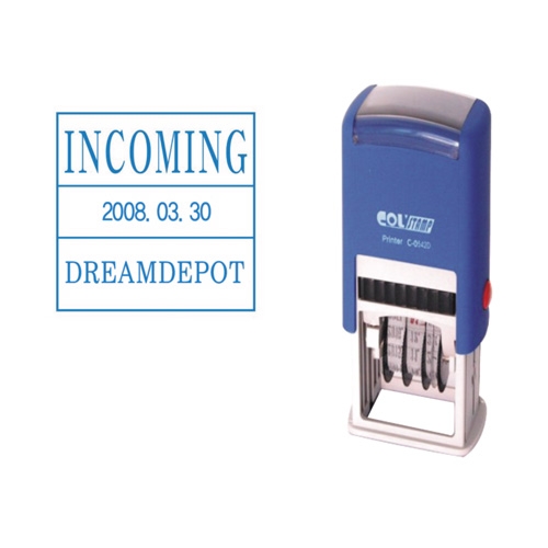 C-0542D / 리필패드 사각일부인(잉크내장형) C-0542D 리필패드