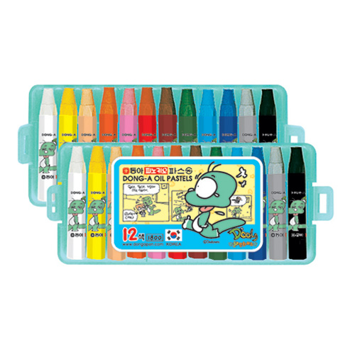 크레파스 12색 