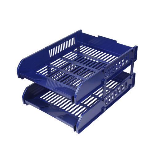 2단 서류받침 청색 K90122 253*334*172mm