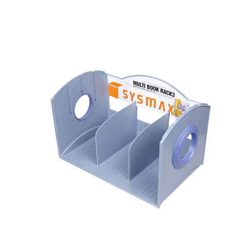 멀티 책꽂이 3단 청색 42116