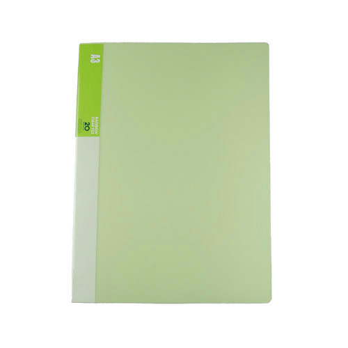 A3 클리어화일 연두 