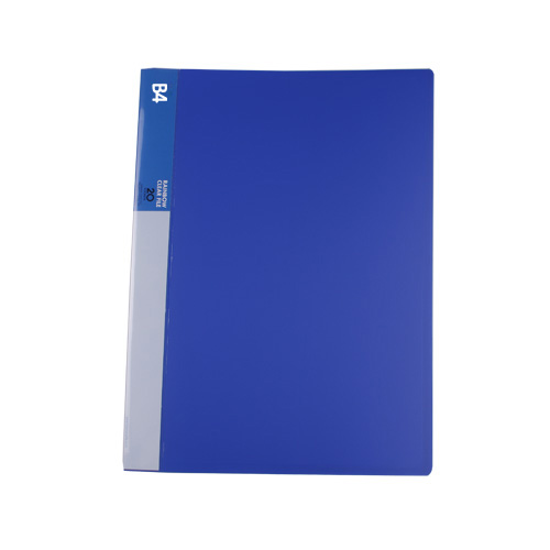 B4 클리어화일 청색 