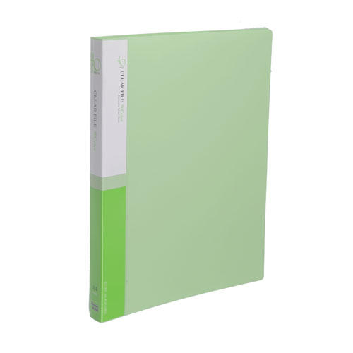 40매 클리어화일(인덱스) 연두 