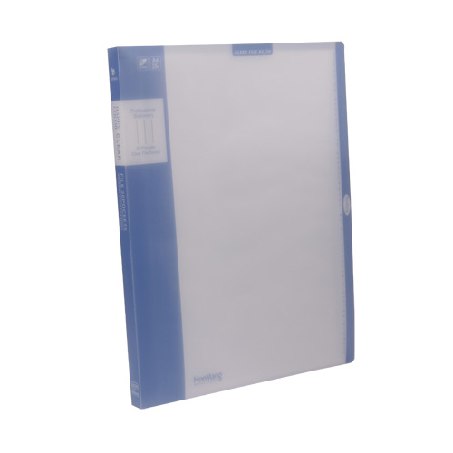 20매 해피칼라 클리어화일 청색 