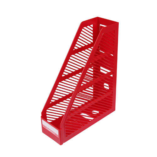 280 화일박스(개폐식) 적색 92*253*313mm