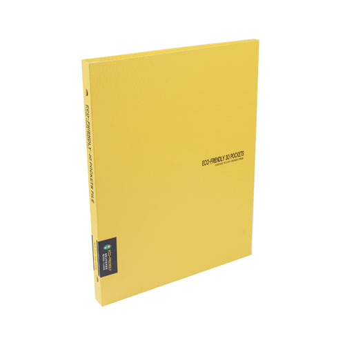 친환경 30P크리어화일(노랑) 