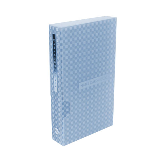 PP 240 명함첩 청색 