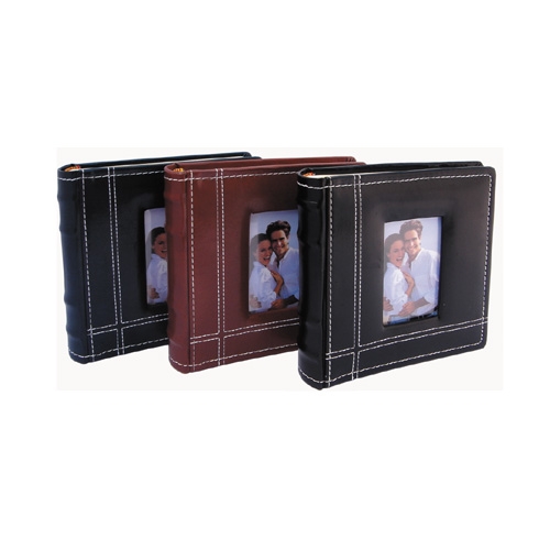 1단액자포켓앨범 검정 4*6 50매