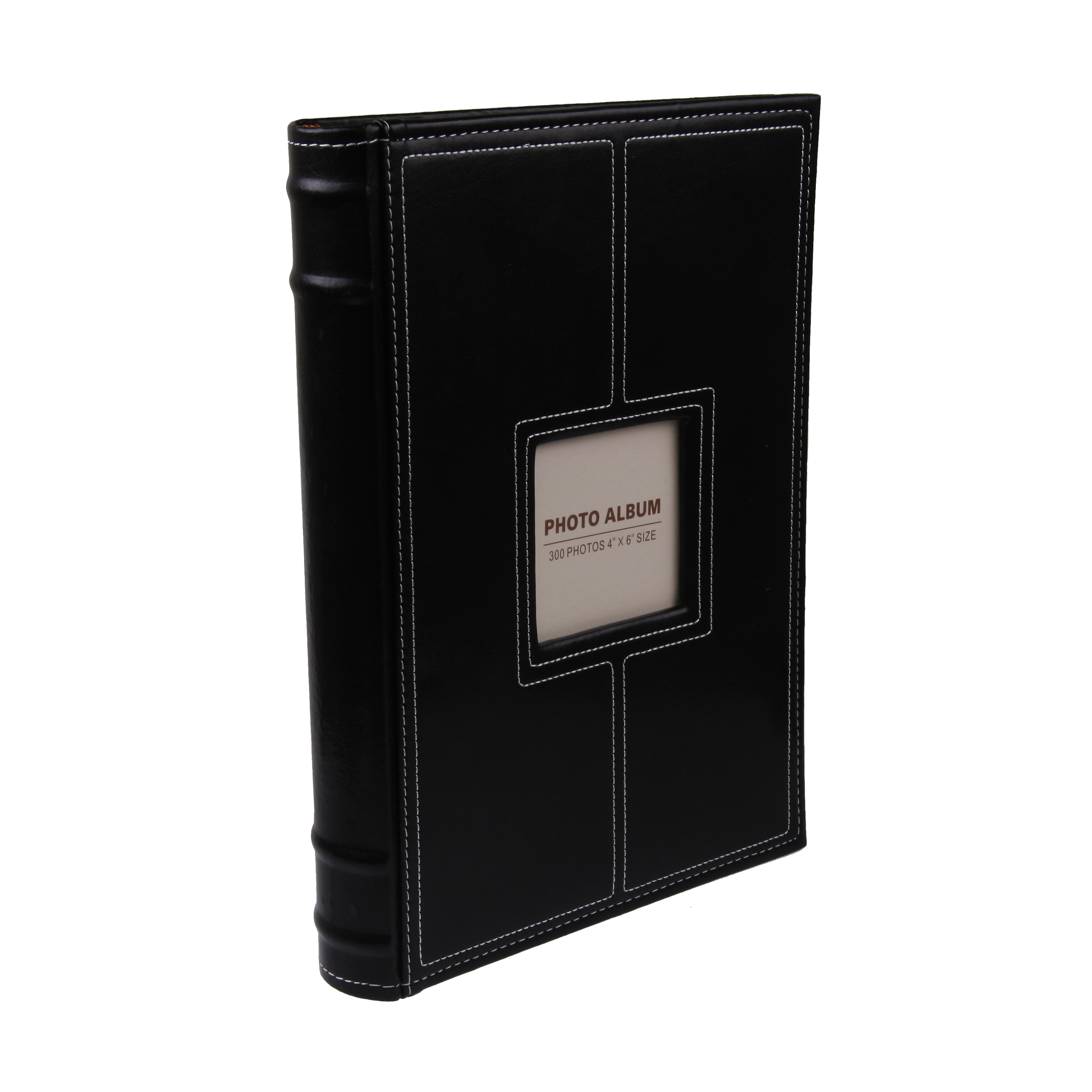 드림 3단 액자 포켓 앨범 흑색 4*6 50매