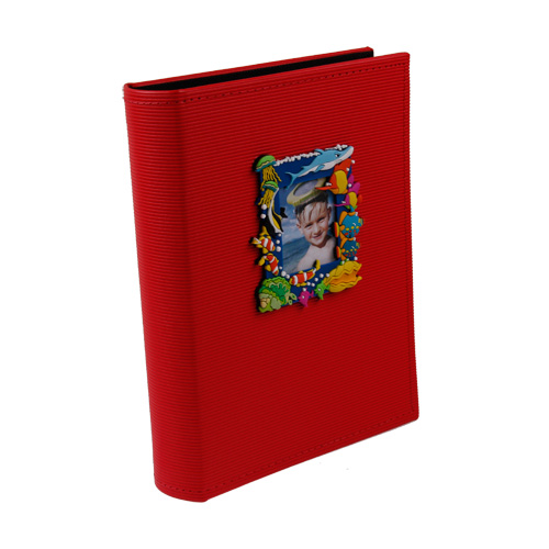 드림 베이비 액자 포켓 앨범 빨강 4*6 50매