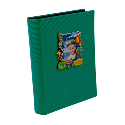 드림 베이비 액자 포켓 앨범 초록 4*6 50매