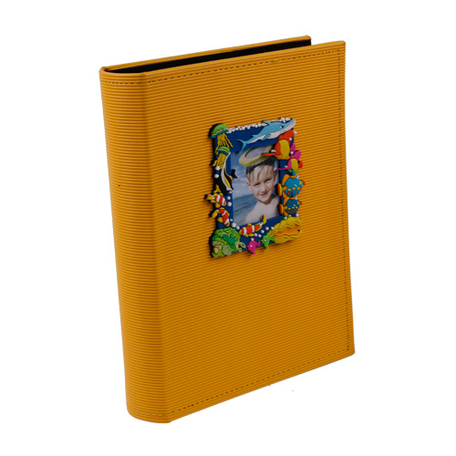 드림 베이비 액자 포켓 앨범 노랑 4*6 50매