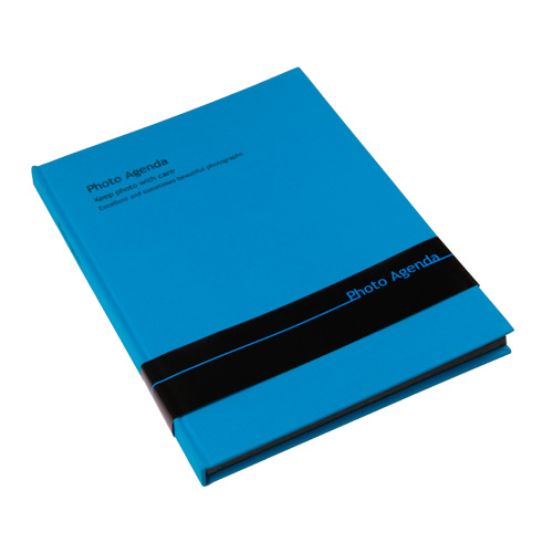 드림 흑지 패턴 접착앨범 20매 파랑 20매