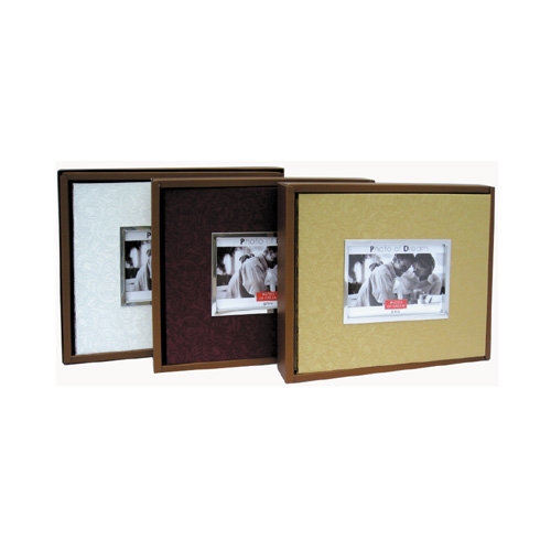 드림 접착식 액자 앨범 밤색 30매