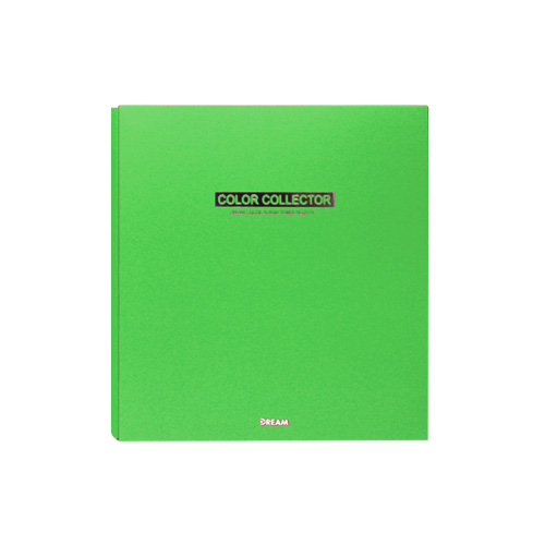 드림 칼라양장접착앨범(연두) 40매 40매
