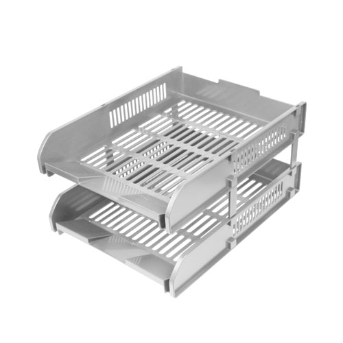 2단 서류받침 회색 K90122 253*334*172mm