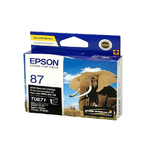 엡손 정품잉크 T087190/포토검정