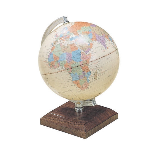 원목지구본(영문) 0905WPN 5인치