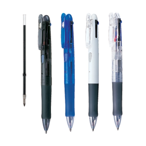 [제브라]클립온3색볼펜 B3A3-BK 흑색0.7mm 