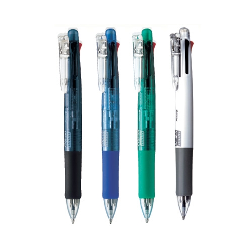 클립온 멀티 볼펜+샤프 청/녹/백 B4SA1 0.7mm