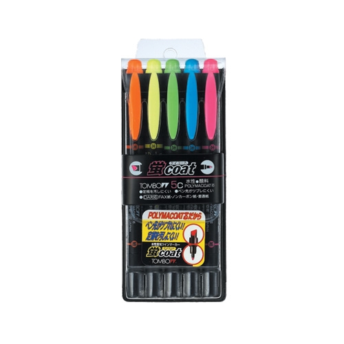 코트형광펜/세트 5색 세트 NULL