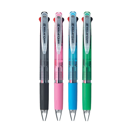 클리프터 3색볼펜 청색 0.7mm